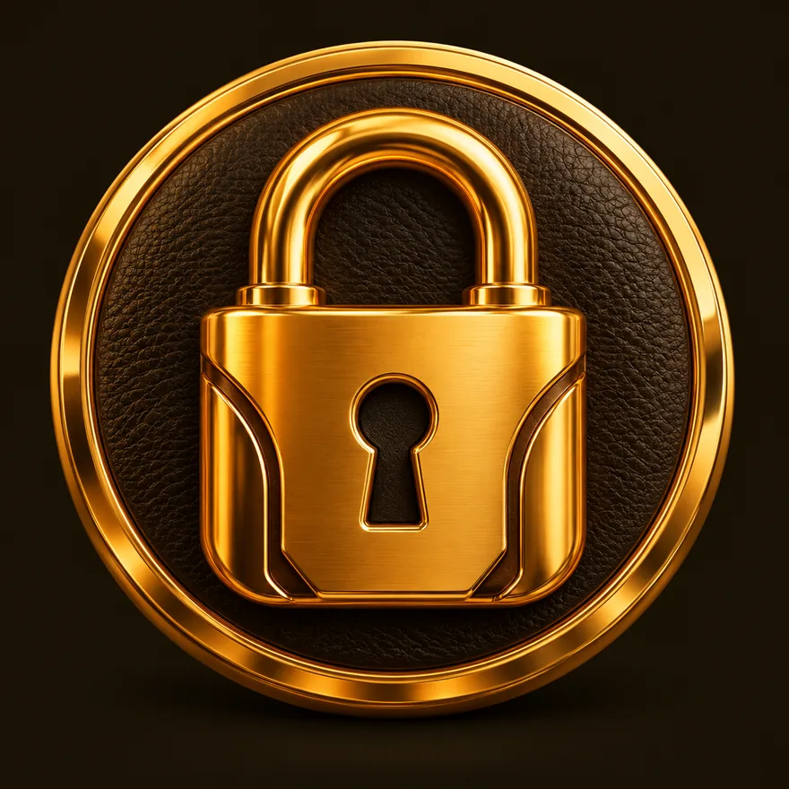 Padlock emblem — Casiny