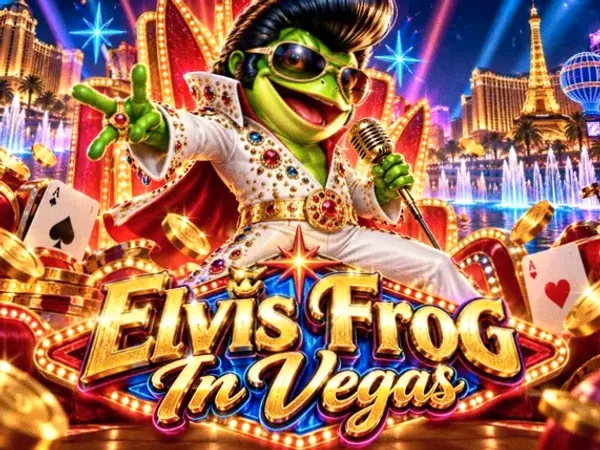 Elvis Frog in Vegas at Casiny