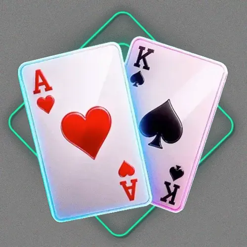 Ace and king playing cards