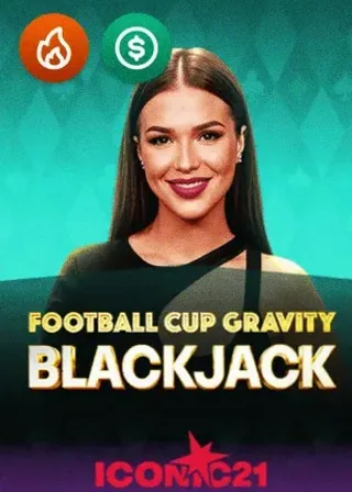 Football Cup Gravity Blackjack live game cover