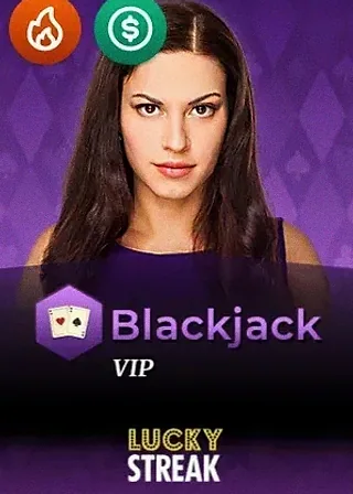 Blackjack VIP live game cover