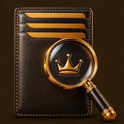 Wallet and magnifier — Casiny