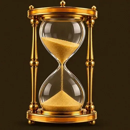 Ornate hourglass — Casiny